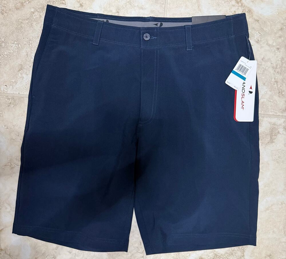 GrandSlam size 36 Mens NWT $60 retail Golf outdoor navy blue